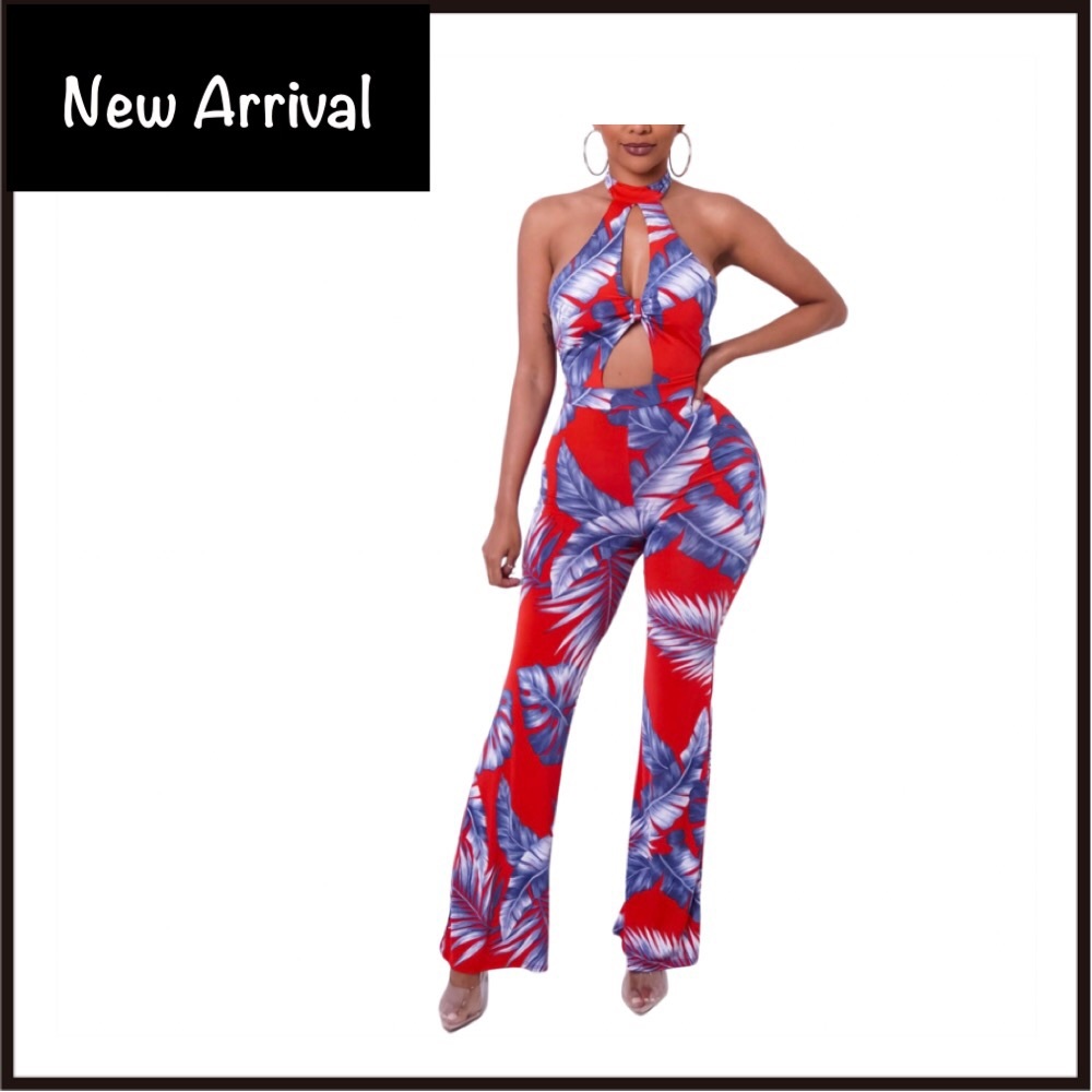 Step Aside Printed Jumpsuit